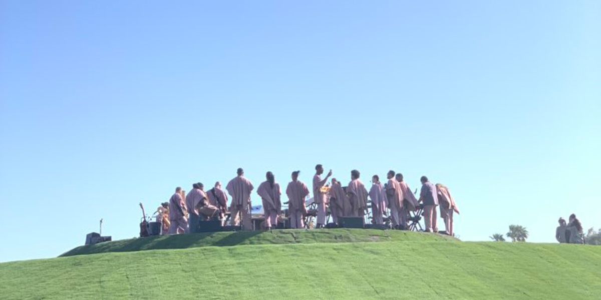 Kanye Brings His Sunday Service to Coachella
