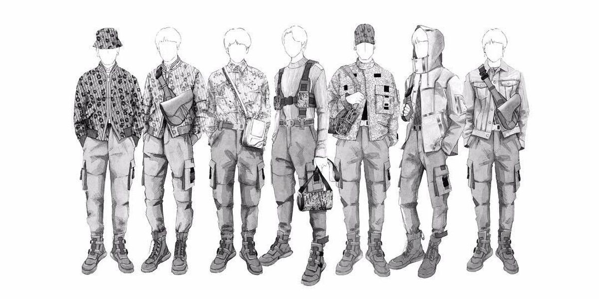 Kim Jones Is Designing BTS' Tour Looks
