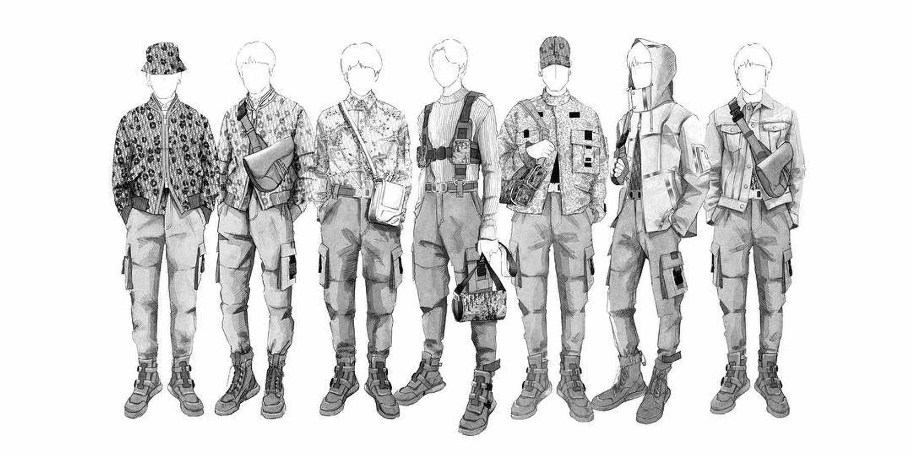 Kim Jones Is Designing BTS' Tour Looks