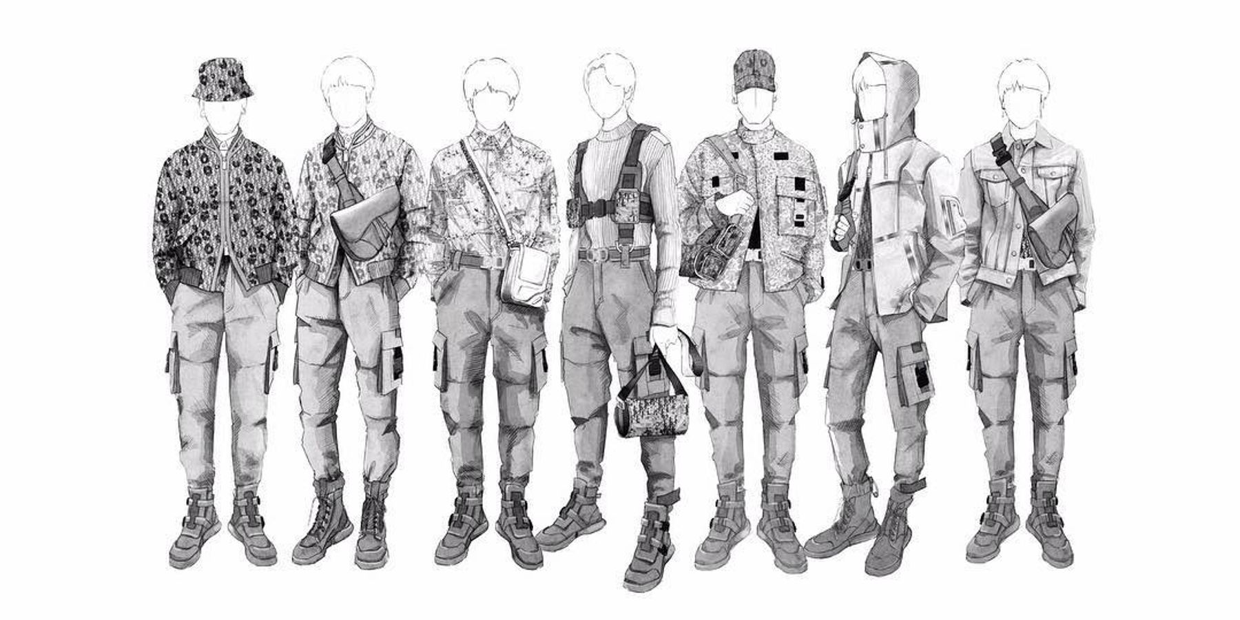 Kim Jones Is Designing BTS' Tour Looks