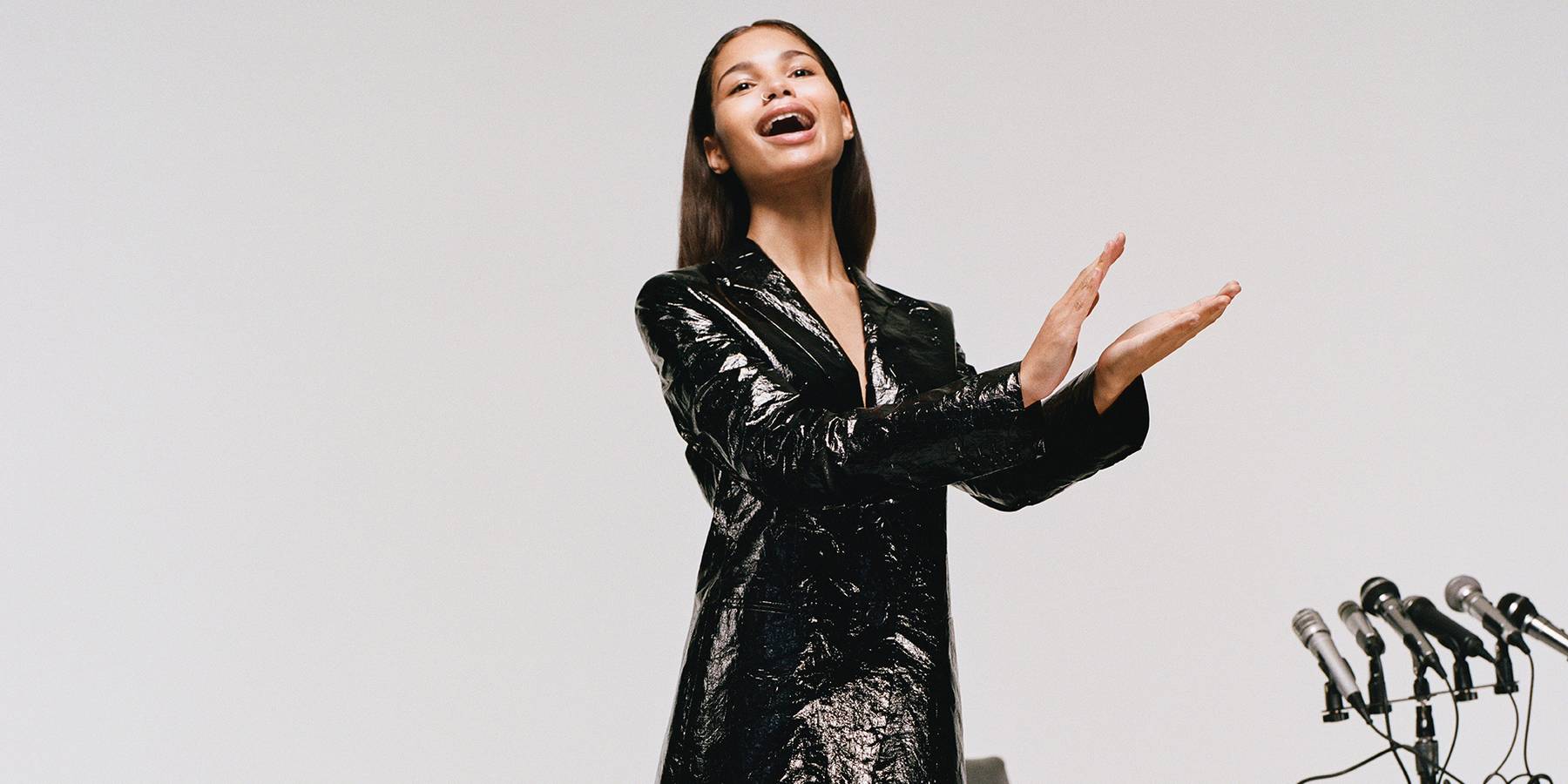 Watch Helena Howard Interview Helmut Lang's Pre-Fall Line