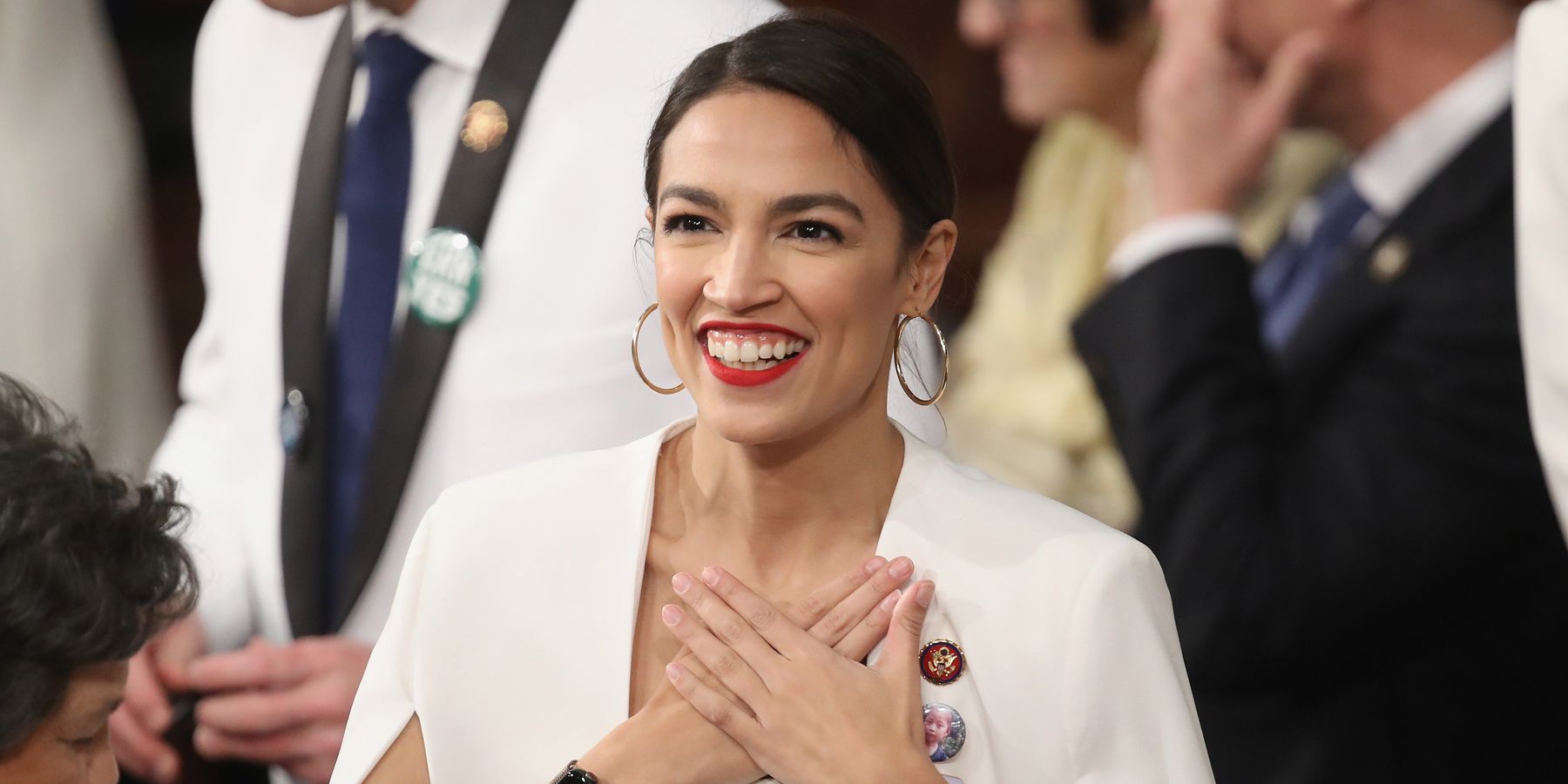 Alexandria Ocasio-Cortez Partied at Susanne Bartsch's Burlesque Event