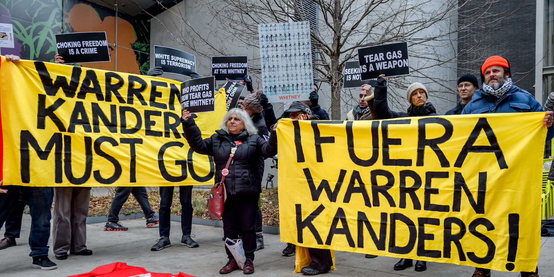 Tear Gas Manufacturer Steps Down From Whitney Board After Protests