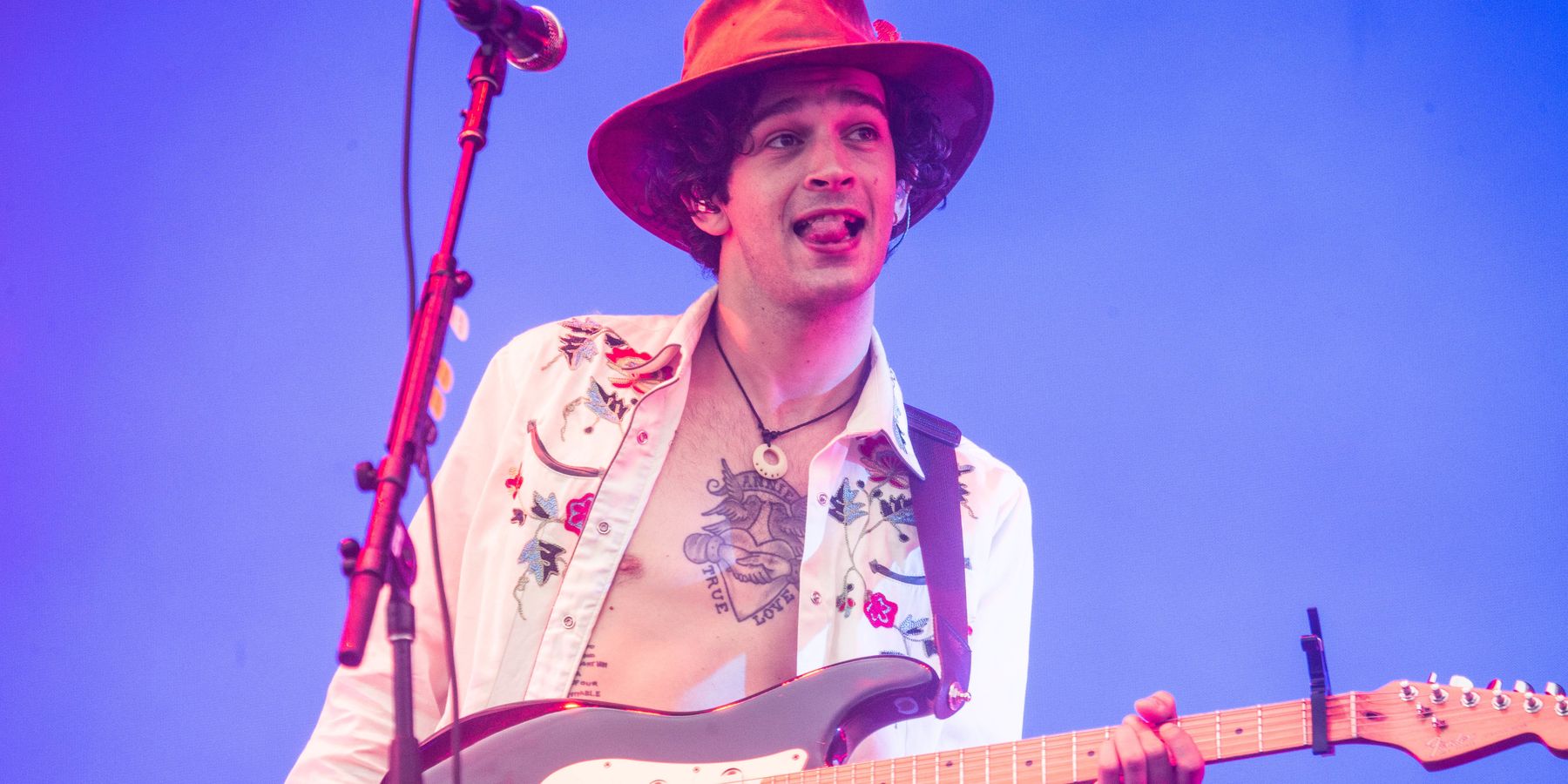 Matt Healy Kisses Fan Onstage to Protest Dubai Homosexuality Ban