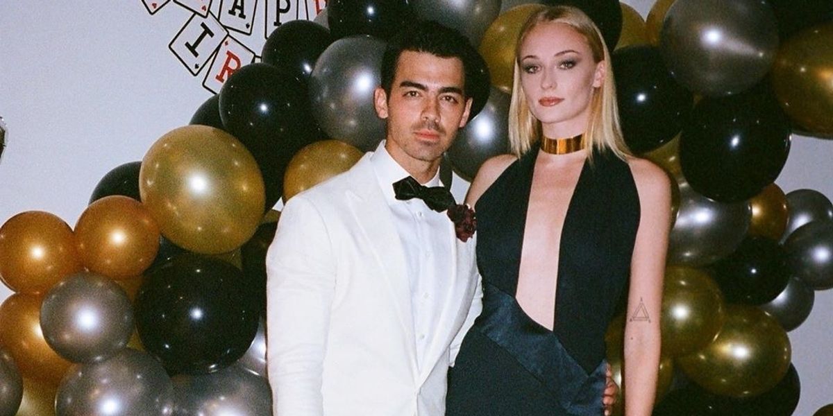 Sophie Turner Went Bond Girl For Joe's 30th Birthday Party