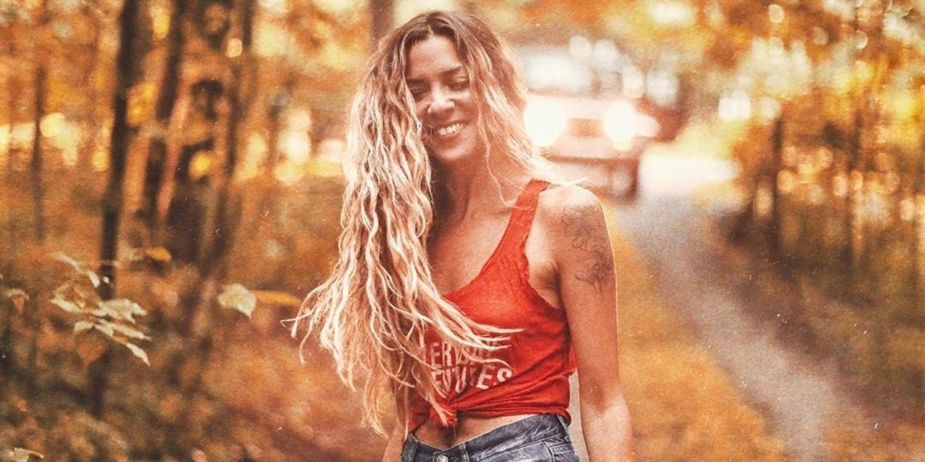 Influencer Turns Motorcycle Accident Into Chic Photoshoot