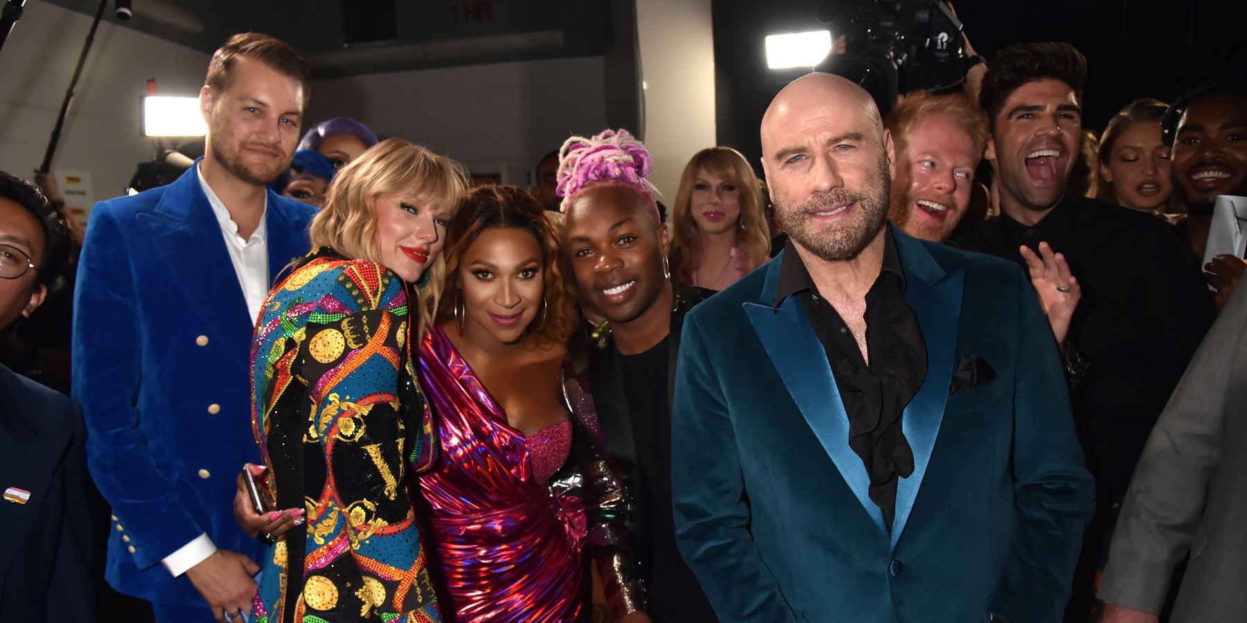 Watch John Travolta Mistake Drag Queen Jade Jolie for Taylor Swift