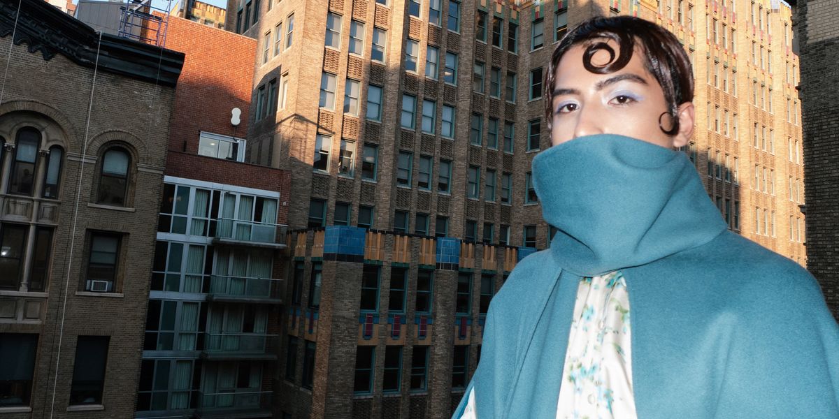 Watch Kemio Slip Into This Marc Jacobs Cape for NYFW