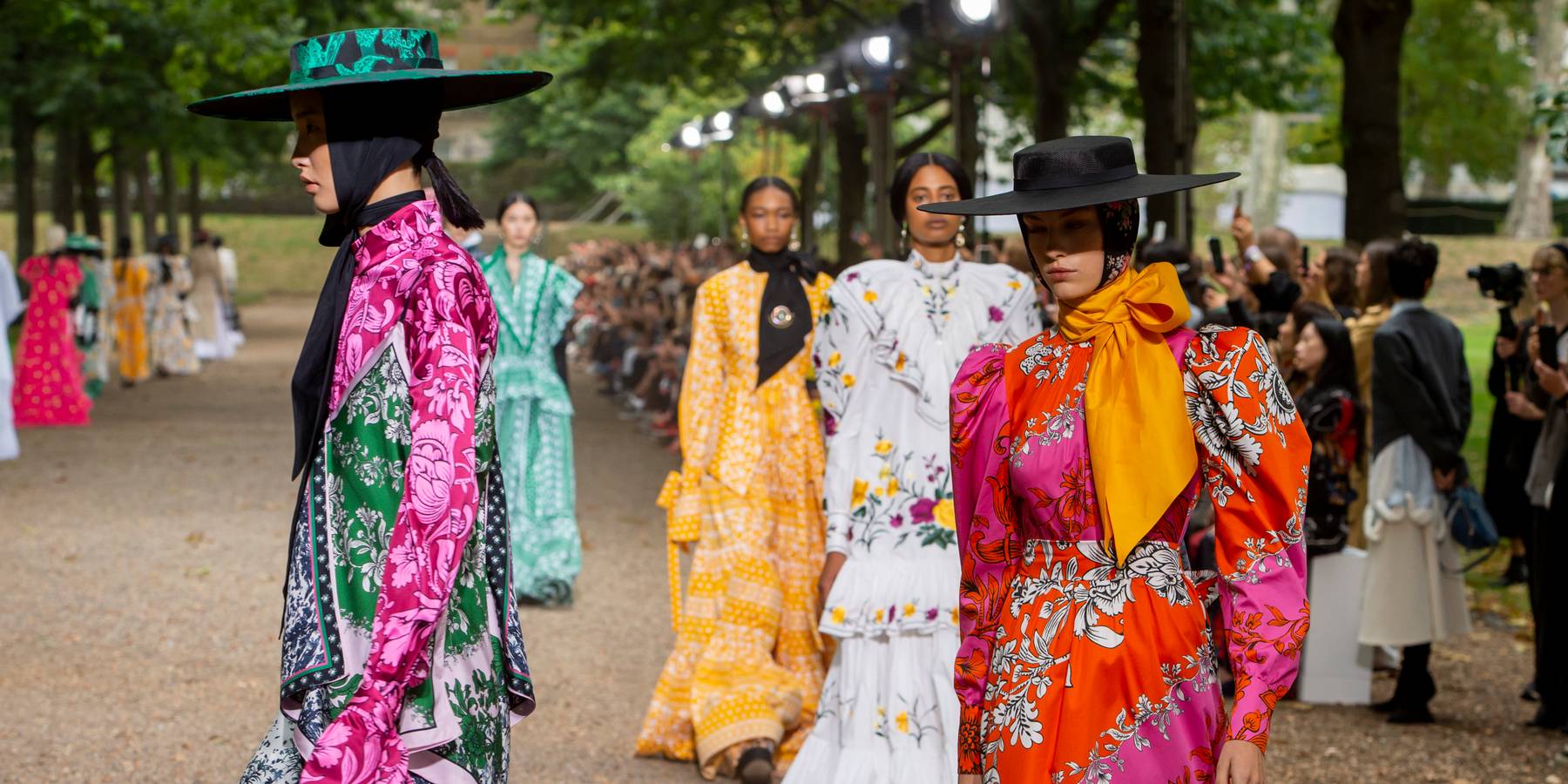 Erdem's Mad Hatters at LFW