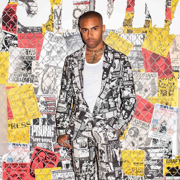 Vic Mensa Recreates CBGB Bathroom for Punk Lookbook