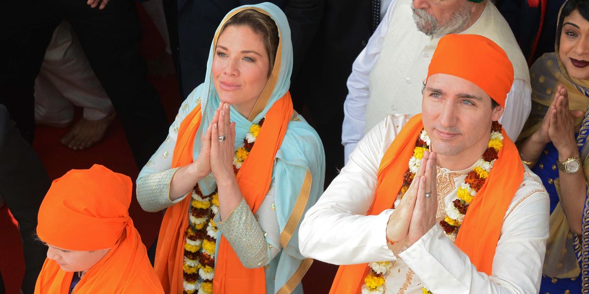 Justin Trudeau Wore Blackface at a 2001 'Arabian Nights' Party