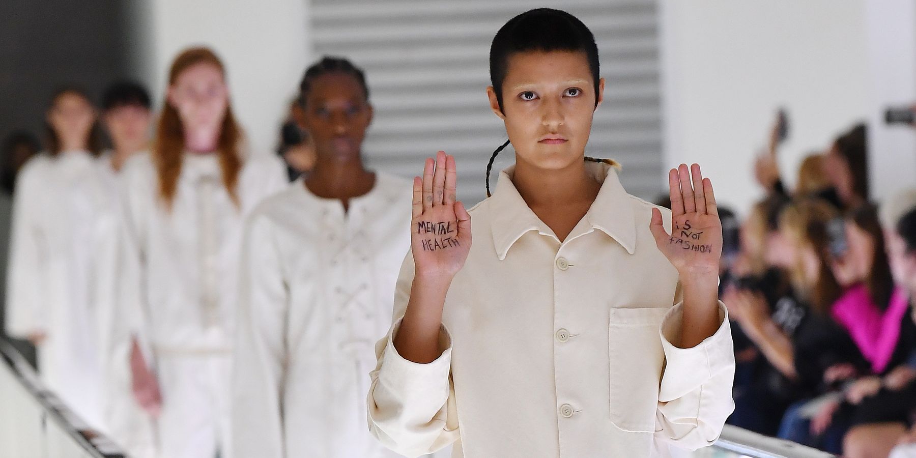 Gucci Responds to Model's Protest at Milan Fashion Week