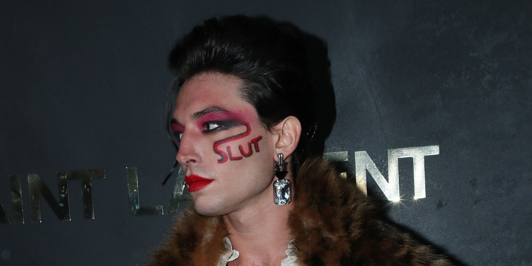 Ezra Miller Is a Slut for Saint Laurent