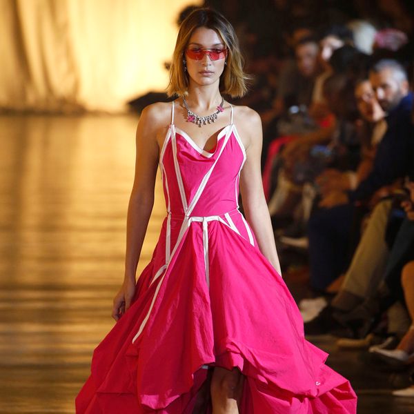 Bella Hadid Looked Very Sharpay Evans at Off-White