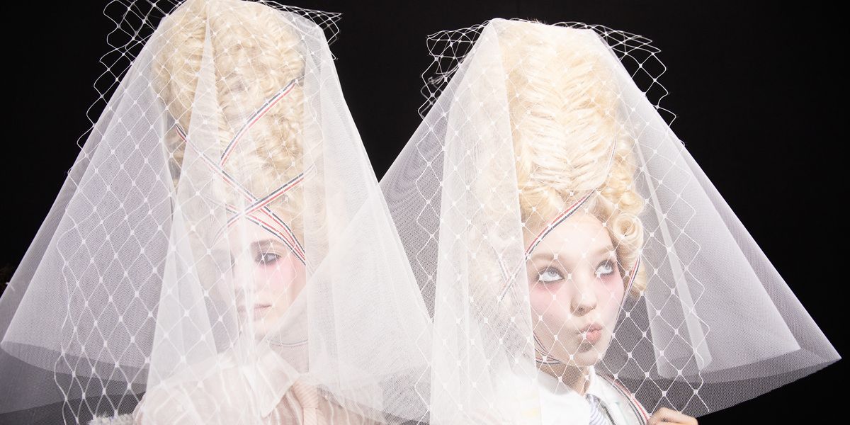 Extravagant Marie Antoinettes Walked at Thom Browne