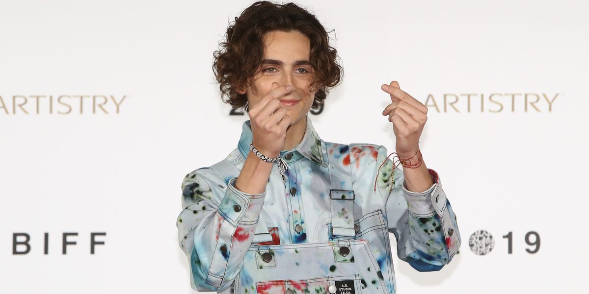 Timothée Chalamet Debuts Sterling Ruby's First Fashion Line