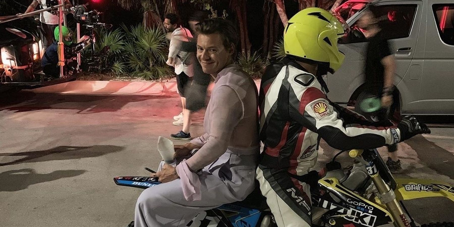 The Queer Brand Harry Styles Wore in 'Lights Up'