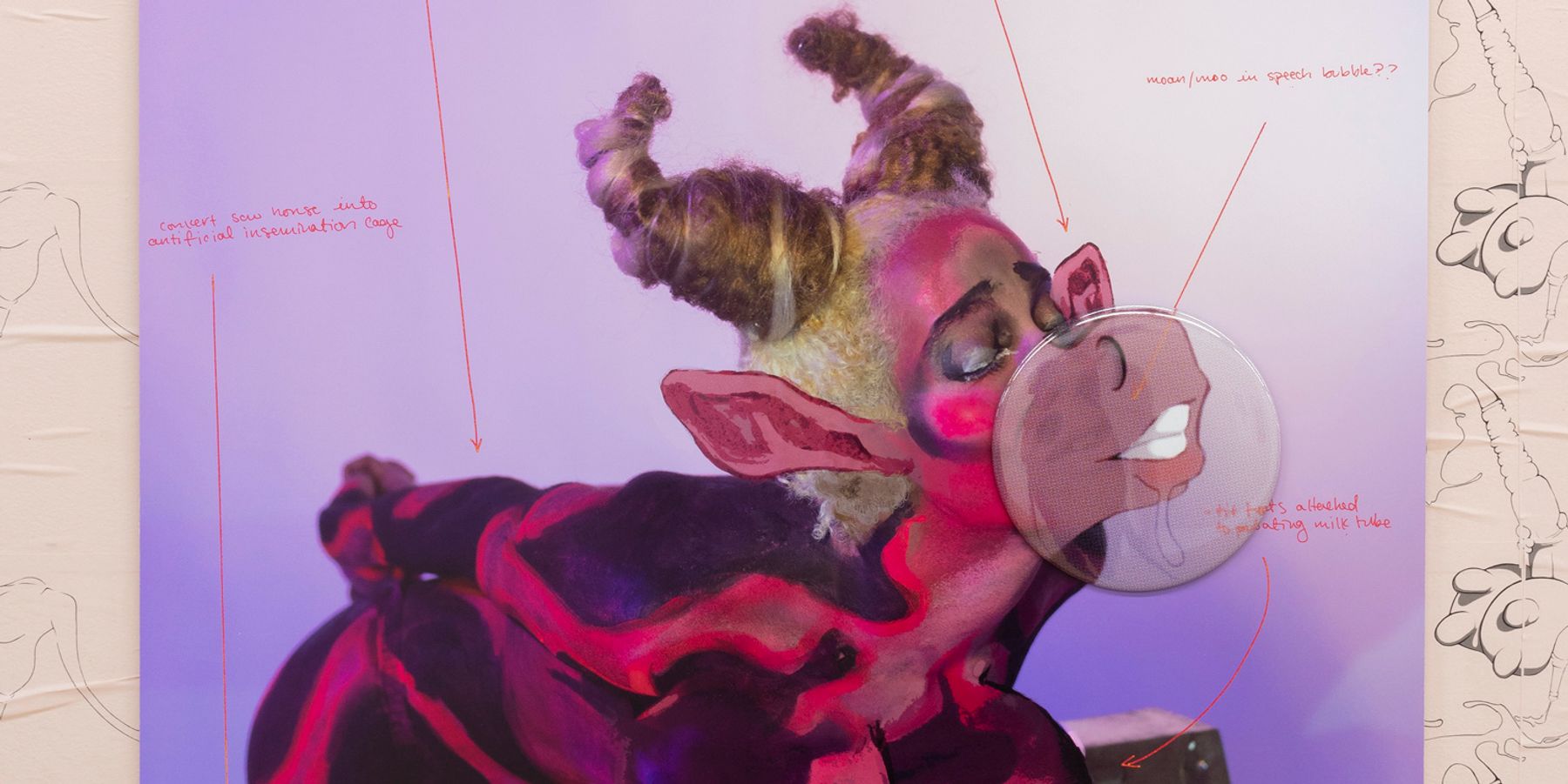 Juliana Huxtable's Bold New Work Shows Bodies as Alternate Species