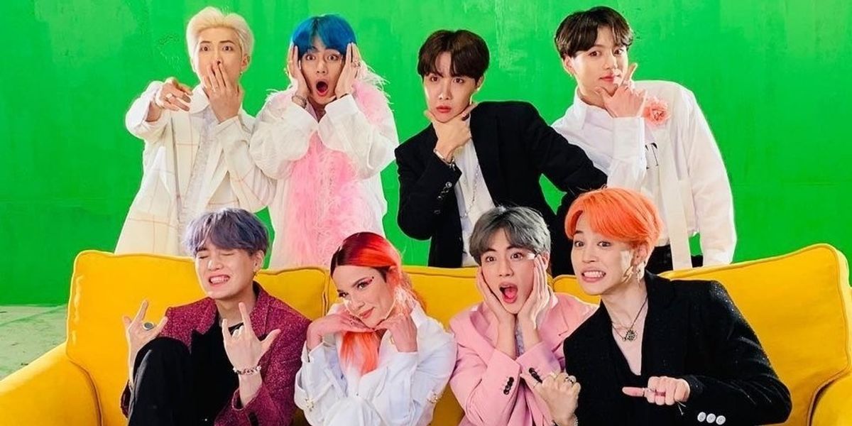 Halsey Side Eyes Grammys for Snubbing BTS