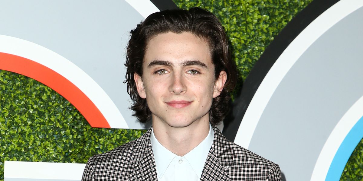 Timothée Chalamet Is a Theater Boy Now