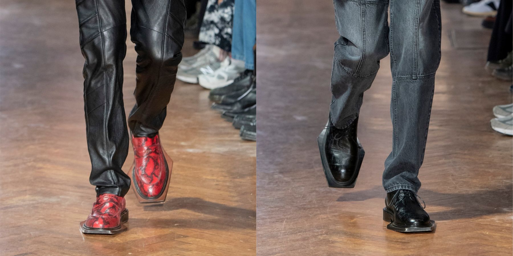 These Shoes Come with Floorboards Included