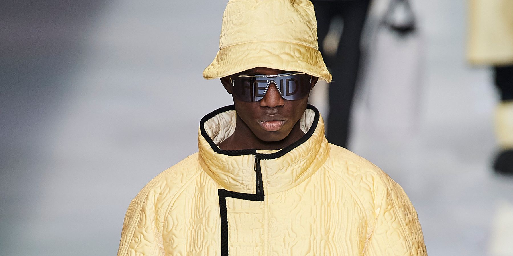 This Light-Activated Coat Stole the Show at Fendi