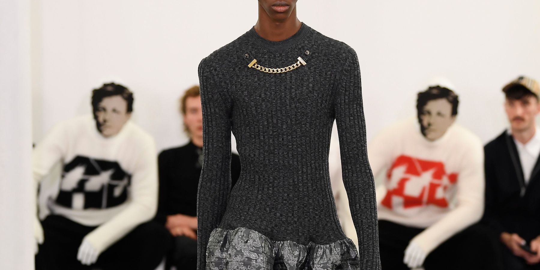 Who Were the Masked Guests in JW Anderson's Front Row?