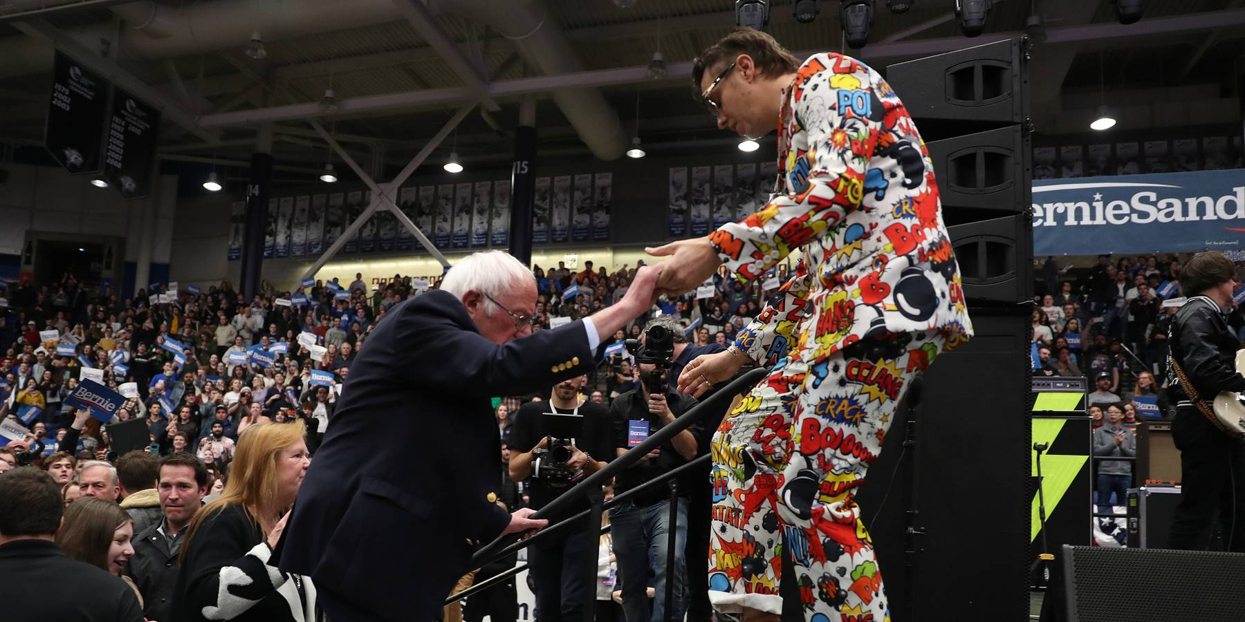 Bernie Sanders Made the Strokes Cool Again