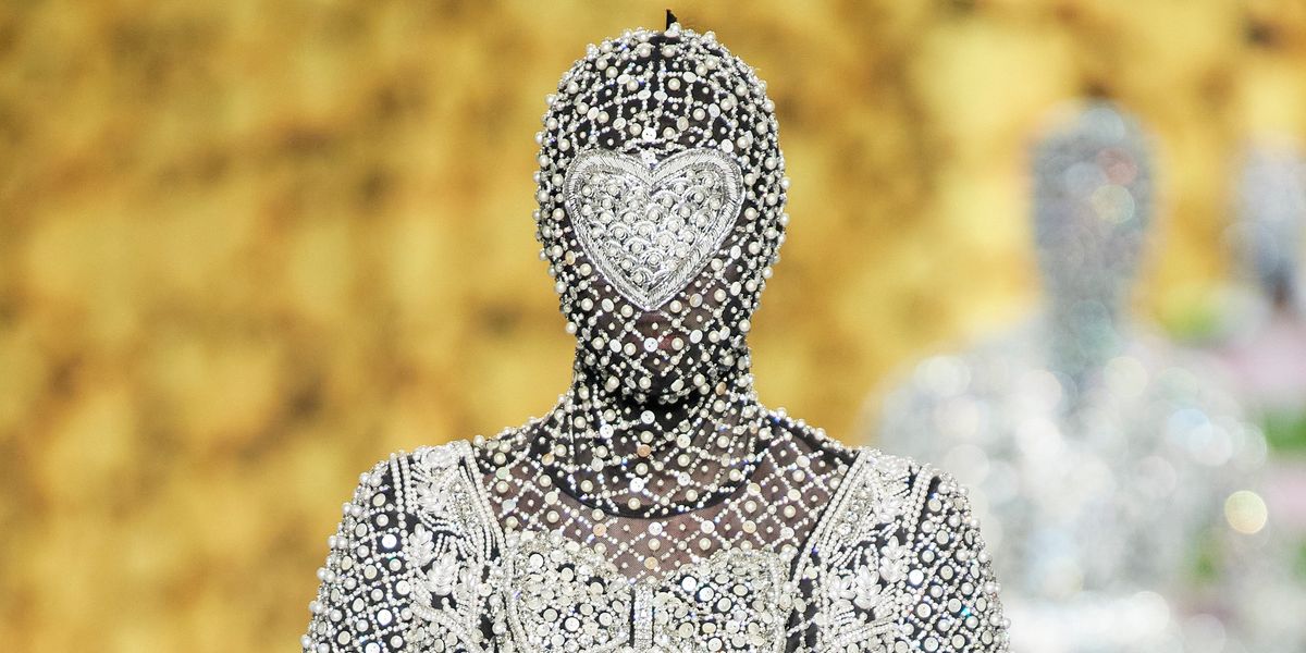 Rob the Rich in Richard Quinn Masks