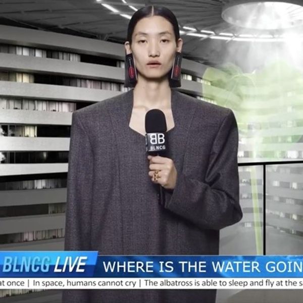 Watch Balenciaga's Dystopian News Broadcast