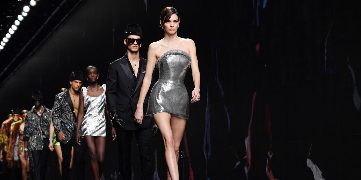 Not a Single Jungle Print (or J.Lo) in Sight at Versace