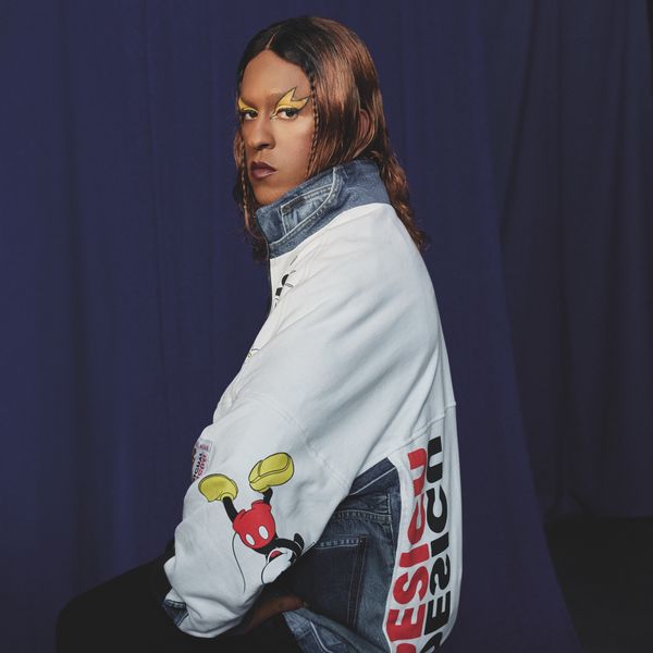 Mykki Blanco Models Desigual’s Classic Mickey Mouse Jacket