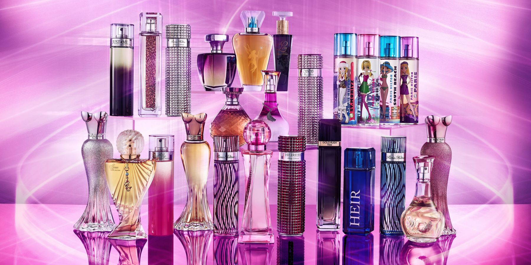 Paris Hilton's Shiny Pink Perfume Legacy