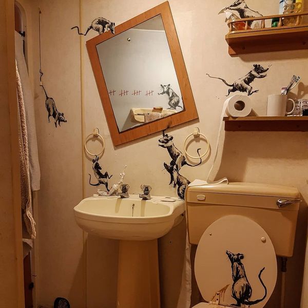 Even Banksy Is Running Low on Content in Quarantine