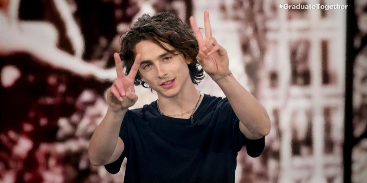 Timothée Chalamet Gives a Shoutout to His Statistics Teacher