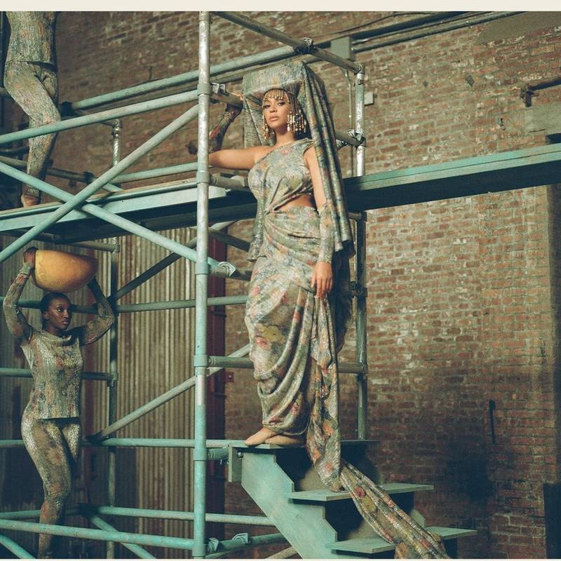 beyonce one shoulder dress Beyonce wore Gaurav Gupta @ Renaissance Atlanta tour