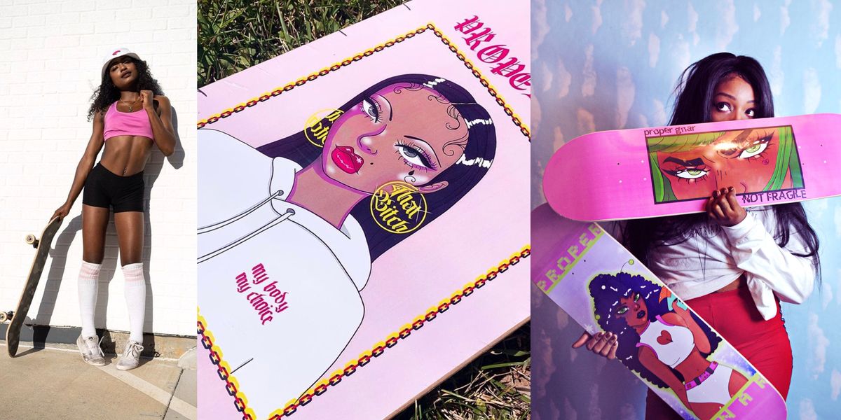 Proper Gnar Is Proving That Black Girls Skate, Too
