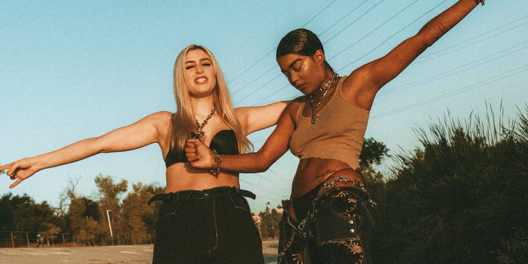 VenessaMichaels and LUVK Race Through the Desert in 'Moment Forever'