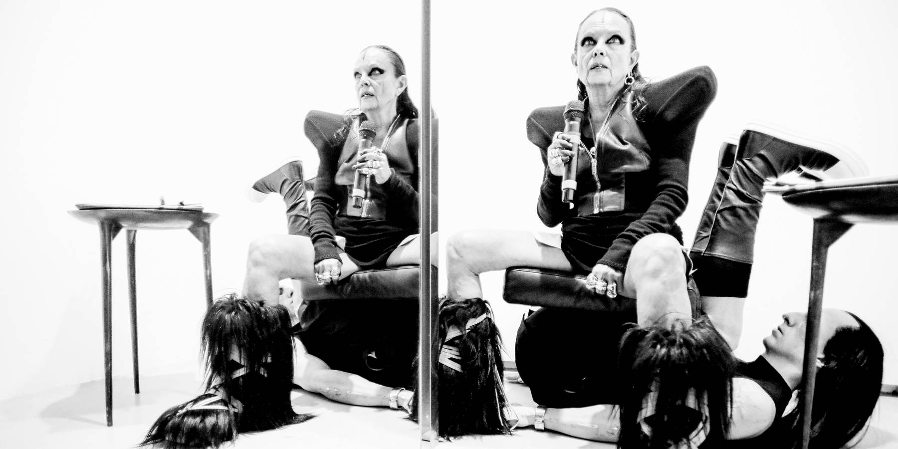 Michèle Lamy Knows How to Throw a Bus Party