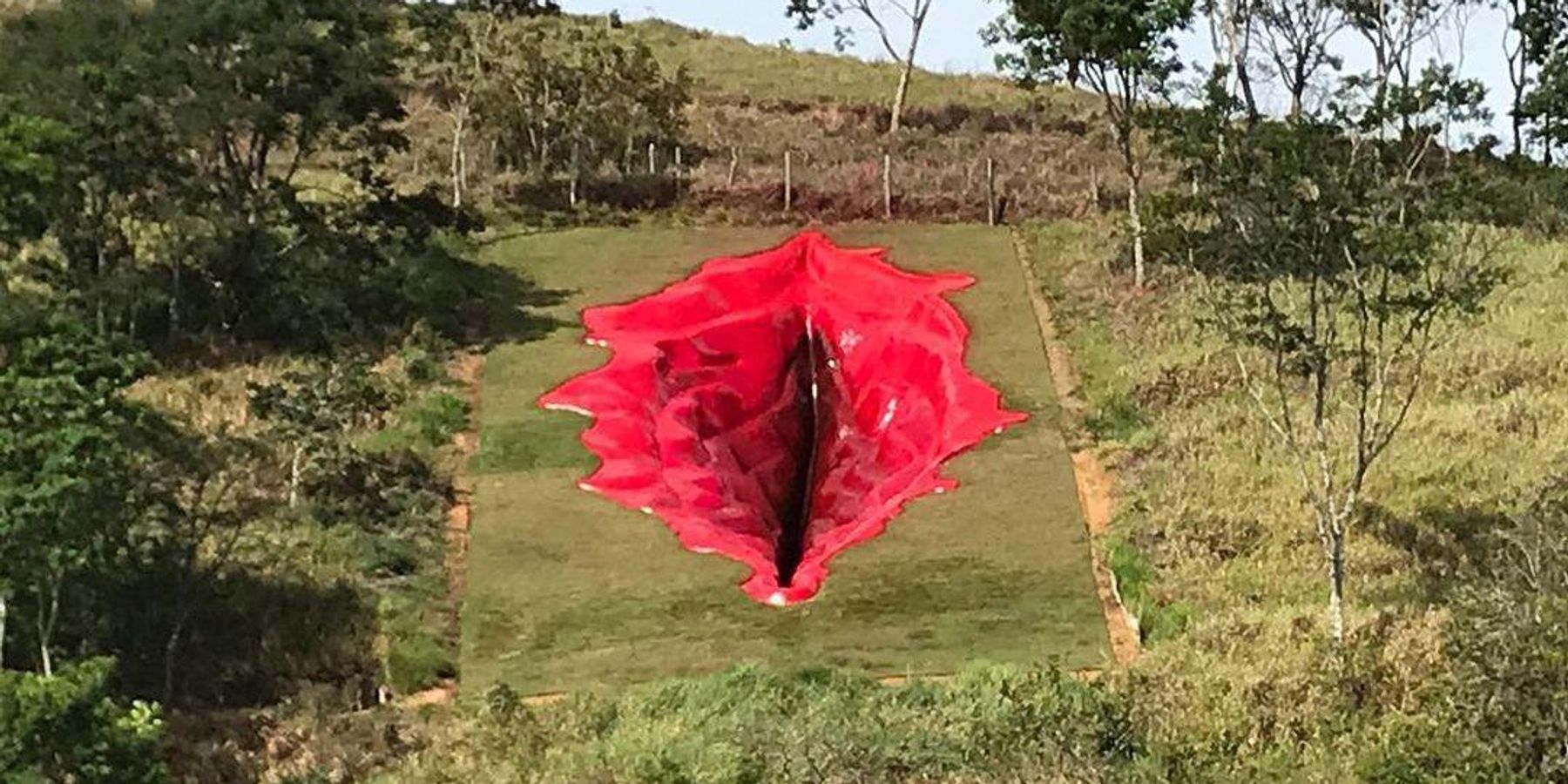 There's a Massive New Vulva Sculpture in Brazil