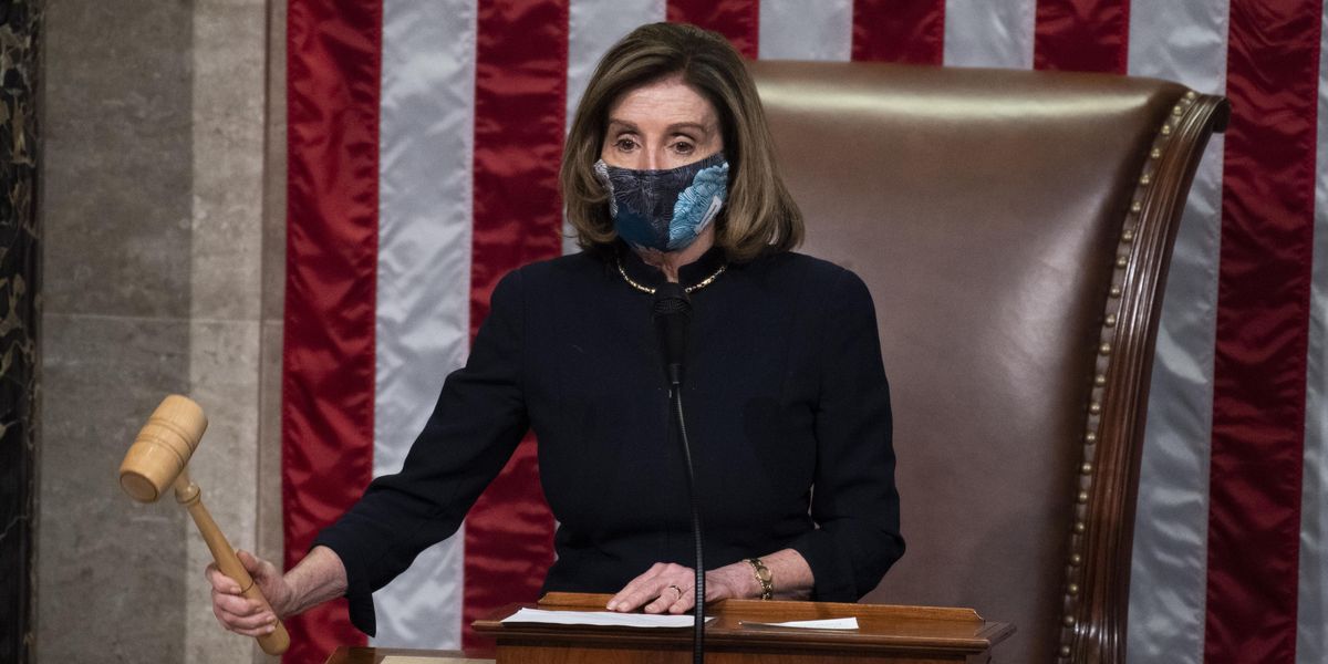 Nancy Pelosi's Impeachment Dress Repeat Set Twitter Ablaze