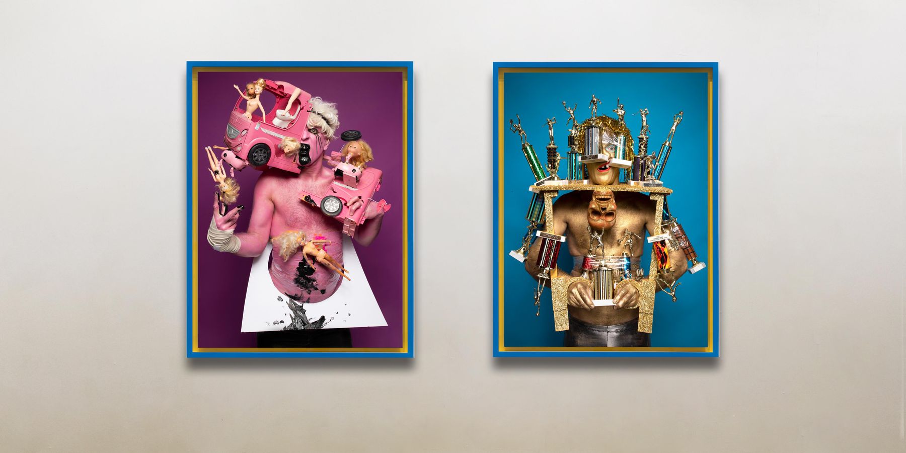 This Artist Literally Blends Into the Furniture