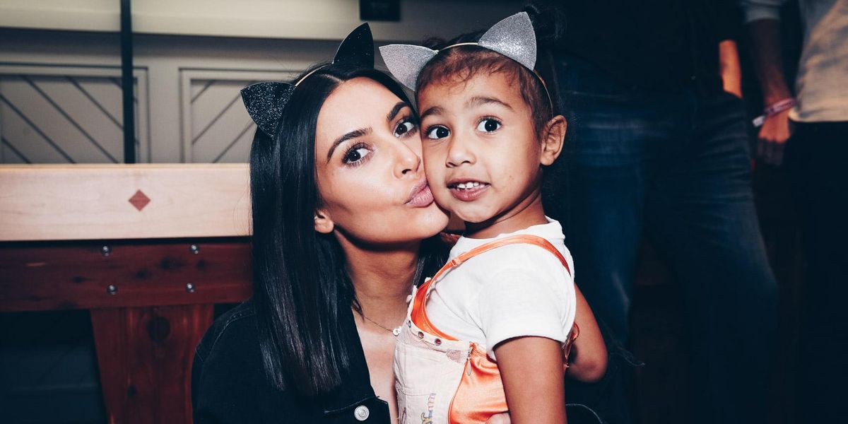 Kim Kardashian Hits Back at Critics Calling North West's Painting Fake
