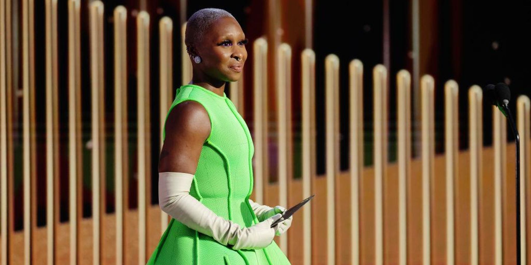 Cynthia Erivo's Dress Made the Golden Globes Worth Watching