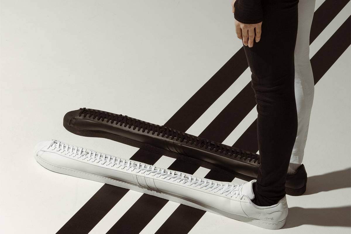 Adidas and Tommy Cash Debut the World's Longest Sneakers - PAPER Magazine Adidas and Tommy Cash Debut the World's Longest Sneakers - PAPER Magazine