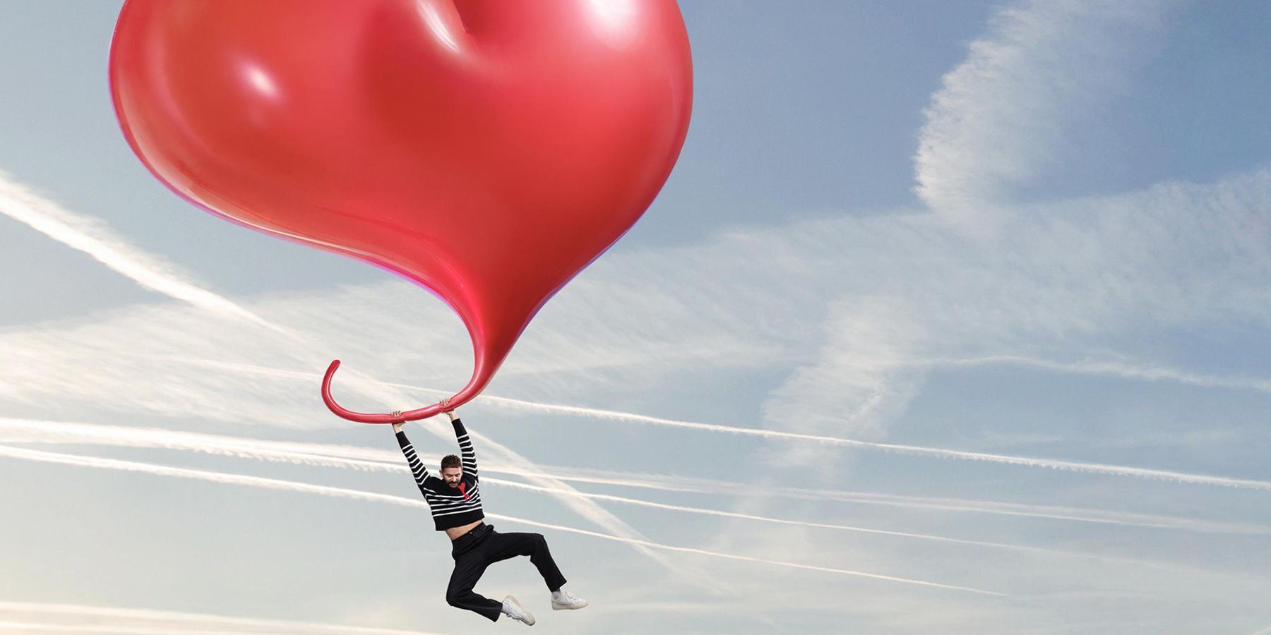 Jean-Paul Goude Takes AMI's Signature Logo to New Heights