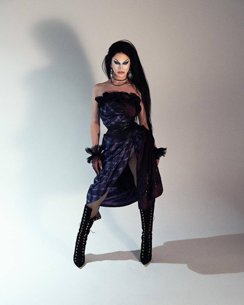 Aquaria in Amy Lee Drag for PAPER - PAPER Magazine