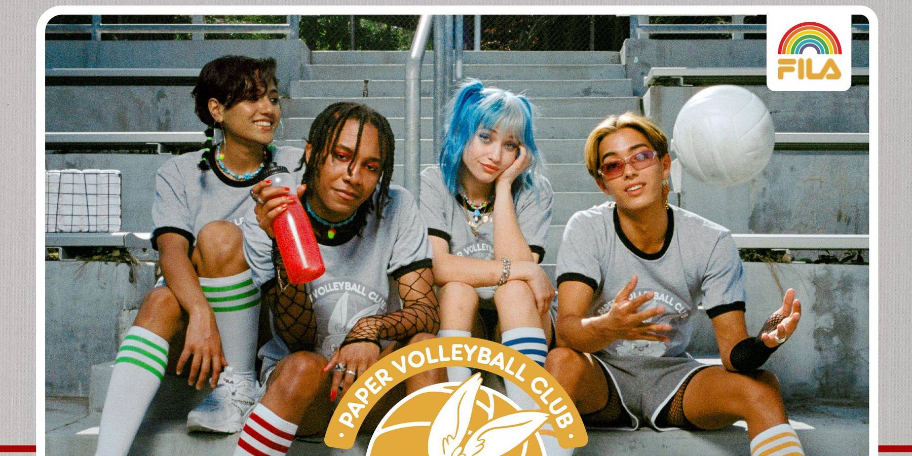 Join the PAPER Volleyball Club With FILA for Pride