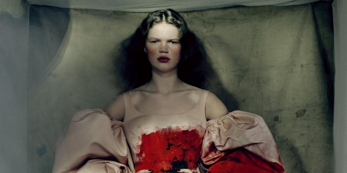 Alexander McQueen Reunites With Paolo Roversi for 'Anemones' Collection