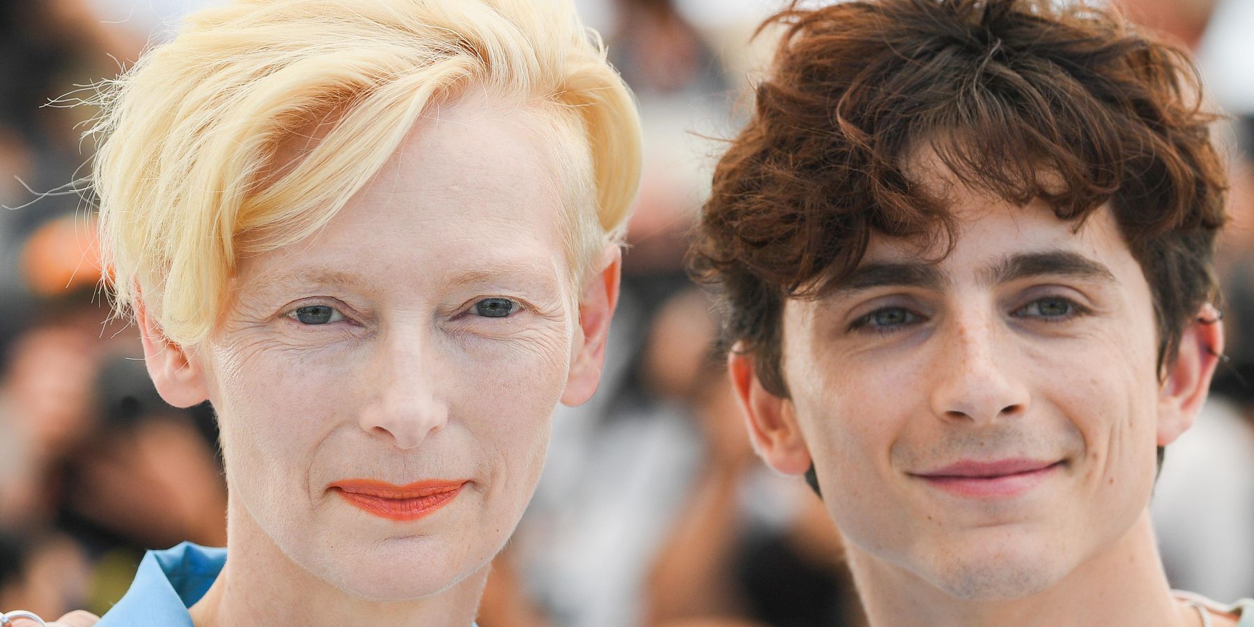 Timothée Chalamet Is Tilda Swinton Now